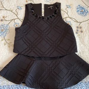 Express black blouse